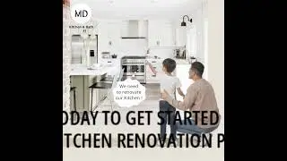 Your family said you to renovate your kitchen | MD Kitchen and Bath | Guelph Kitchen Renovation