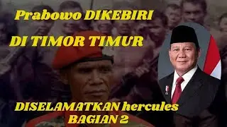 Mayor (Purn) HERMINTOYO : Saya buka semua! Prabowo 
