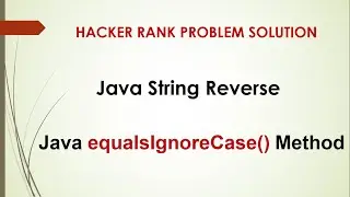 Java String Reverse