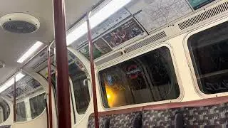 Bakerloo Line 1972 stock 3565 Queens Park to Piccadilly Circus