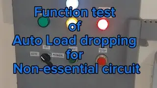 Auto Load Dropping for non-essential circuit | Function Test | Magnetic Contactor | Deye Inverter