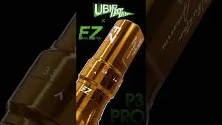 EZ x UBIRATAN Color Stroke Variation #p3pro #tattooequipment #eztattooing #wirelesstattoopen