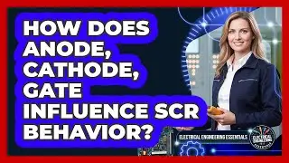 How Does Anode, Cathode, Gate Influence SCR Behavior?