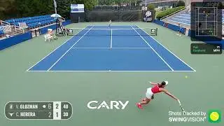 SwingVision Import - Valerie Glozman (Stanford) vs. Carmen Herea (Texas) - ITA All-American Final