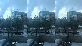 go pro 11 и фильтры ND 8 ND 16 ND 32 в пасмурную погоду