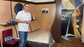 Anleitung Schablone Flexima Matratze nach Mass für Schiff erstellen