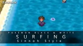 Surf (Unova): DS Remix ► Pok&eacute;mon Diamond, Pearl & Platinum