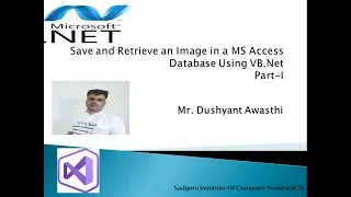 Save and Retrieve an Image in a Database Using VB.Net