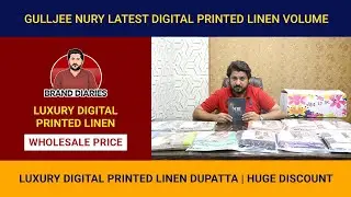 GULLJEE NURY Latest Digital Printed Linen Volume - Buy Original Branded Suits at Factory Rates