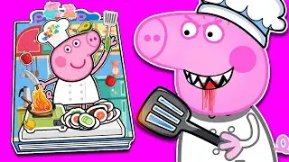 ❤️Сделай сам из бумаги❤️ Сделайте тихую книгу Свинка Пеппа | Таланты Свинки Пеппы | Свинка Пеппа ...