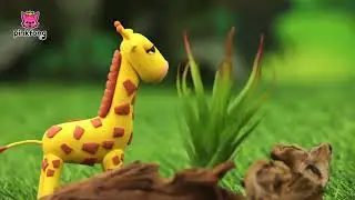 How to make Giraffe with Clay | Clay Animals | Che Che Koolay | Animal Songs | Pinkfong Clay Time