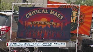 'Bakersfield Beats the Heat' community bike ride