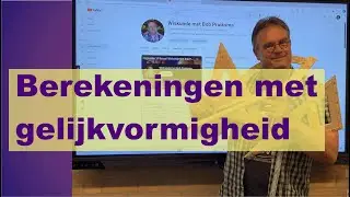 vwo B 3.1 B Berekeningen met gelijkvormigheid