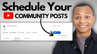 How to schedule a Community Post 2025