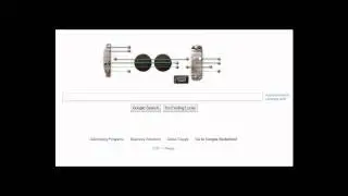 Les Paul Google logo (Doodle)