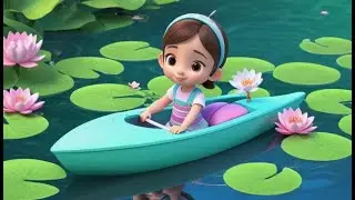 Manatee flips go float float float | Kids Nursery Rhyme | Baby Songs | Ocean Animals
