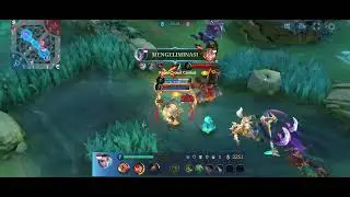 HANABI GOLD LANE CARRY!! PUSH MASTER & GOLD BARON AUTO MENANG 🌸🔥 | RANKED MLBB #mobilelegends 