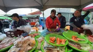 12/27鹽水牛墟 港都小孟海鮮拍賣～