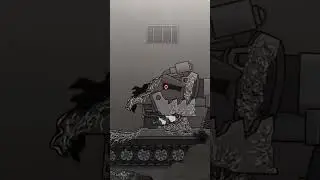 kv-44m2 able to defeat hybrid #tank #cartoon #@HomeAnimations