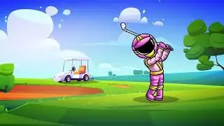 Astro Jocks Golf Collection (Collect them all on PizzaNFT. studio)