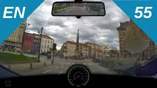 Driving hazard perception test #55 - Multiple-choice answers in English