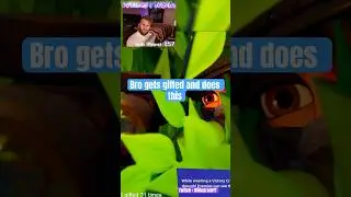 He hit the griddy emote irl 🕺 #fortnite #shorts #sus