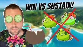 HOW TO BEAT SUSTAIN BUILDS! (MY TOP 100 TEAM) | AXIE ORIGIN