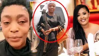 Uyu mugore bamufatanye imbunda zo kwiba. ABA BAGORE NI IBISAMBO BY'INGUFU,YAMBITSWE UBUSA KU GASOZI😦