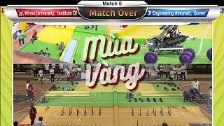 ABU Robocon 2024 India: Nirma vs GCOE, Amravati [League Match 6]
