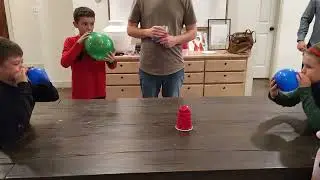 Gray vs Everett balloon Game at Christmas 12/23/23