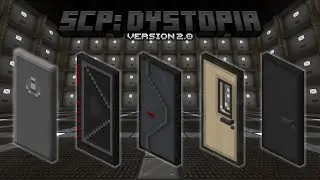 New Door Showcase - SCP: Dystopia 2.0 [Minecraft Bedrock 1.21.20]