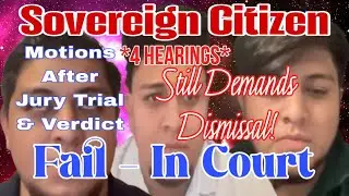 Sovereign Citizen in Texas Goes All The Way To Trial And Motions After Jury Verdict Fail In Court