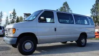 Ford E 350 Club Wagon 1998 года выпуска, 1 владелец, штат, пробег 120 тыс. миль, переоборудование...