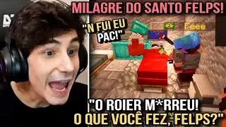 SANTO FELPS FAZENDO O SEU PRIMEIRO 