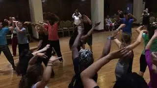 Salsa Rueda Festival 2017 - Yeni Molinet - suelta con afro workshop