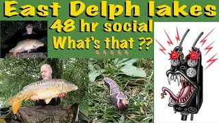 East Delph lakes / 48 hr social / using dna baits / carp fishing