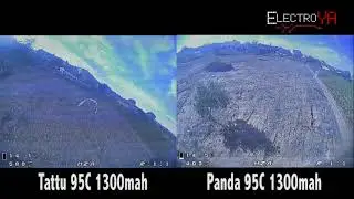 Tattu R-Line 1300 mah 4S 95C VS Panda 1300 mah 4S 95C