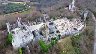 Ruinenstadt Dvigrad (Kroatien)