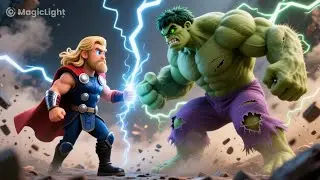 Thor vs hulk ai Videos 