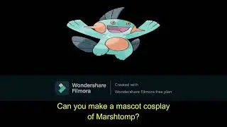 Can You Make A Mascot Cosplay Of The Pokemon Marshtomp?