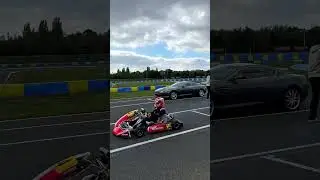 Pt 2 Drag Race Kartland Aston Martin VS KZ 125