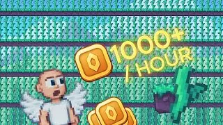 How to make 1000rt+ /hour with vines | Crystal realms