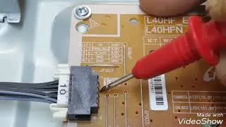TV SAMSUNG  MOD: UN40H5303AGXZD LED PISCA 5 VEZES E NÃO LIGA MAIS NADA