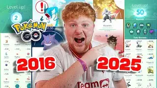 Полная демонстрация моего 9-летнего аккаунта Pokemon GO!