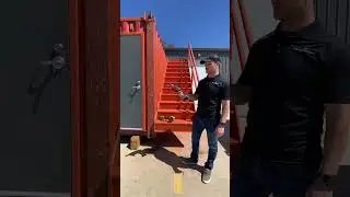 How to paint a shipping container, FAST! #diy #shippingcontainersforsale #shippingcontainers