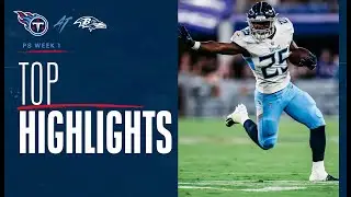 Tennessee Titans Top Plays vs. Baltimore Ravens | NFL 2022 Preseason Week 1