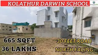 NO.86🤩KOLATHUR | 36 LAKHS | LAND FOR SALE | NEAR DARWIN SCHOOL