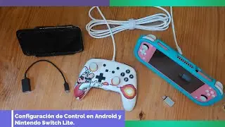 Tutorial de como conectar mando Power A de Super Mario a Celular Android y Nintendo Switch Lite.