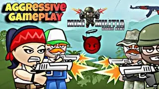 Mini Militia 80+ Kills Challenge in Outpost Matches | Mini Militia Gameplay