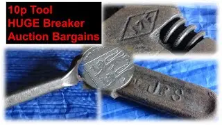The 10p tool & a HUGE breaker - Vintage tools UK, USA, Germany